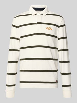 Regular Fit Poloshirt mit Logo-Stitching Shop The Look MANNEQUINE