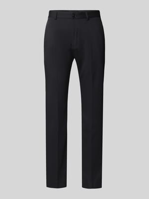 Slim fit pantalon met persplooien Shop The Look MANNEQUINE