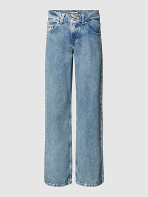 Straight leg jeans in 5-pocketmodel, model 'SUPERLOW' Shop The Look MANNEQUINE