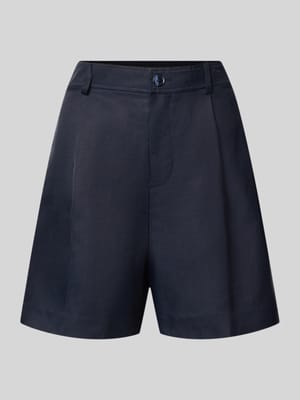 Szorty chino o kroju regular fit z mieszanki lnu i wiskozy Shop The Look MANNEQUINE
