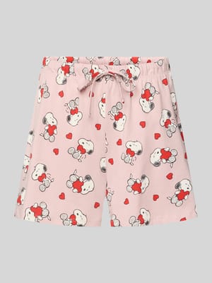 Pyjama-Hose im Allover-Look Shop The Look MANNEQUINE