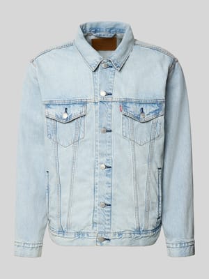 Jeansjacke aus reiner Baumwolle Shop The Look MANNEQUINE