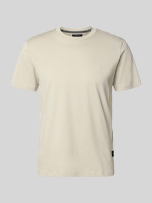 Regular Fit T-Shirt mit Logo-Detail Shop The Look MANNEQUINE