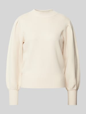 Gebreide pullover met opstaande kraag, model 'FONNY' Shop The Look MANNEQUINE