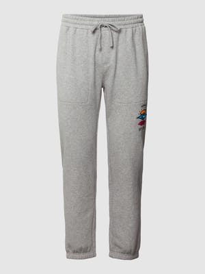 Sweatpants met labelprint Shop The Look MANNEQUINE