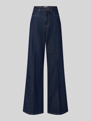 Wide Leg Jeans aus reiner Baumwolle Modell 'SPORT' Shop The Look MANNEQUINE