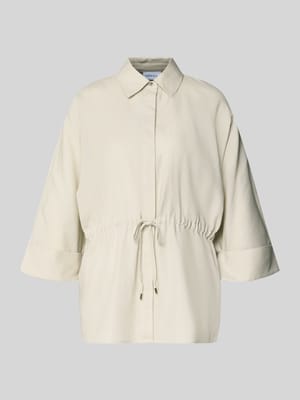 Relaxed Fit Bluse aus Lyocell-Mix mit 3/4-Arm Shop The Look MANNEQUINE