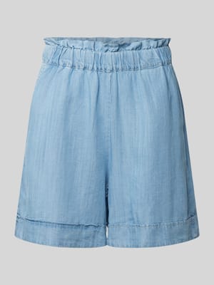 Regular fit korte broek in denimlook, model 'Lana' Shop The Look MANNEQUINE