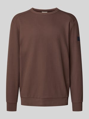 Regular Fit Langarmshirt aus Baumwoll-Mix Shop The Look MANNEQUINE