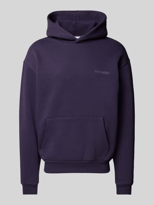 Oversized Hoodie mit Label-Detail Shop The Look MANNEQUINE