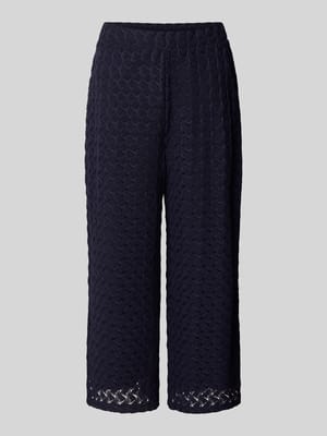 Kuloty z szeroką nogawką i koronkowym wzorem Shop The Look MANNEQUINE