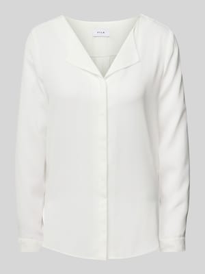 Bluse mit verdeckter Knopfleiste Modell 'LUCY' Shop The Look MANNEQUINE