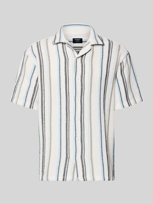 regular fit vrijetijdsoverhemd met kentkraag Shop The Look MANNEQUINE