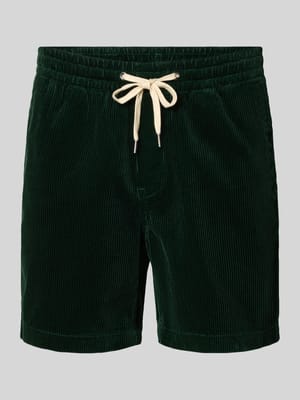 Classic fit korte broek met elastische band Shop The Look MANNEQUINE