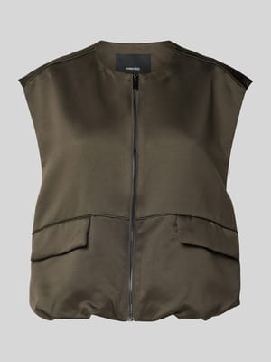 Gilet met deelnaad, model 'NOEEVI' Shop The Look MANNEQUINE