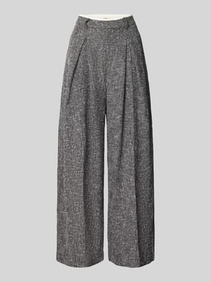 Wide leg plooiensbroek model 'JERK' Shop The Look MANNEQUINE