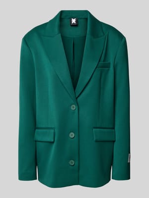 Żakiet z naszywką z logo i kołnierzem z połami Shop The Look MANNEQUINE