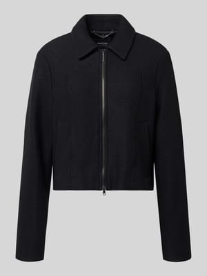 Regular fit blazer van scheerwol en tweewegsritssluiting Shop The Look MANNEQUINE