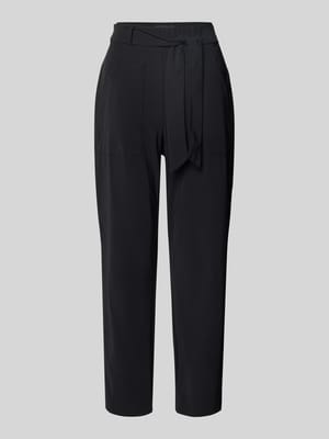 Spodnie materiałowe o kroju regular fit o skróconym kroju model ‘IRA’ Shop The Look MANNEQUINE