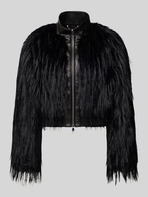 Regular fit jack in de look van imitatiebont, model 'CECOOL' Shop The Look MANNEQUINE