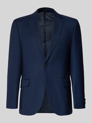 regular fit 2-knoops colbert met viscose Shop The Look MANNEQUINE