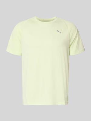 T-Shirt mit Logo und Rundhalsausschnitt Shop The Look MANNEQUINE