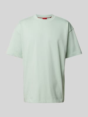 T-Shirt mit Label-Detail Modell 'Dplanitee' Shop The Look MANNEQUINE