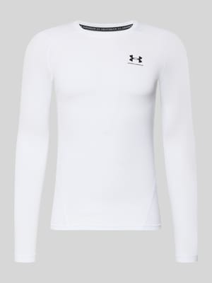 Slim Fit Longsleeve mit Logo-Print Shop The Look MANNEQUINE