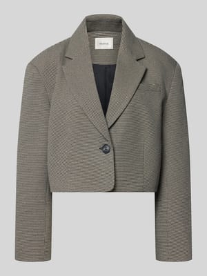 Cropped Blazer mit Umlegekragen Modell 'Casia' Shop The Look MANNEQUINE