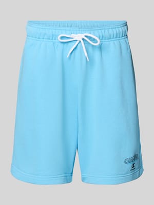 Sweatshorts mit Logo und elastischem Bund Shop The Look MANNEQUINE