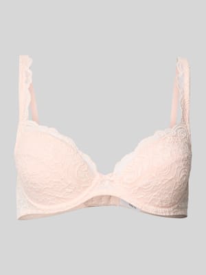 Biustonosz push up z koronki model ‘Cyrile’ Shop The Look MANNEQUINE