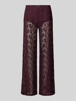 Stoffhose aus Spitze Modell 'GRACE' Shop The Look MANNEQUINE