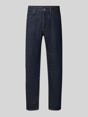 Straight Fit Jeans aus reiner Baumwolle Modell 'Jonah' Shop The Look MANNEQUINE