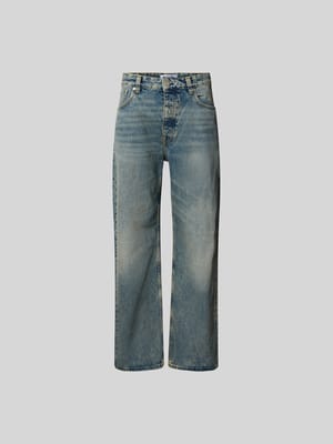 Straight Fit Jeans aus Bio-Baumwolle Shop The Look MANNEQUINE