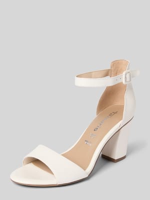 Sandalette aus echtem Leder Shop The Look MANNEQUINE