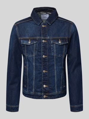 Jeansjacke mit Brusttaschen Shop The Look MANNEQUINE