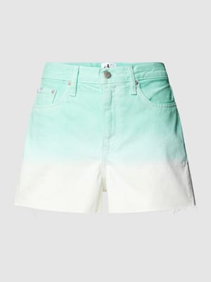 Korte jeans met kleurverloop Shop The Look MANNEQUINE