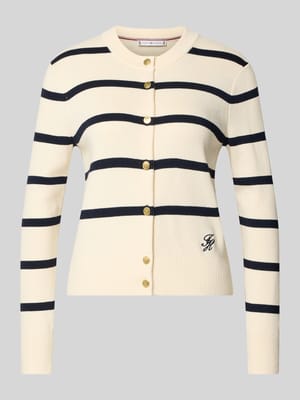 Kardigan rozpinany o kroju regular fit z czystej bawełny Shop The Look MANNEQUINE