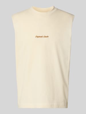 T-Shirt mit Stitching Shop The Look MANNEQUINE