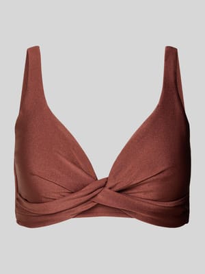 Bikini-Oberteil mit V-Ausschnitt Modell 'Isla' Shop The Look MANNEQUINE