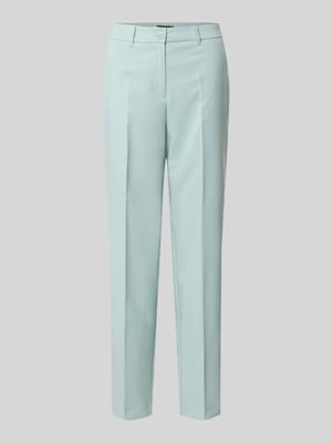 Straight Fit Stoffhose mit Bügelfalten Shop The Look MANNEQUINE