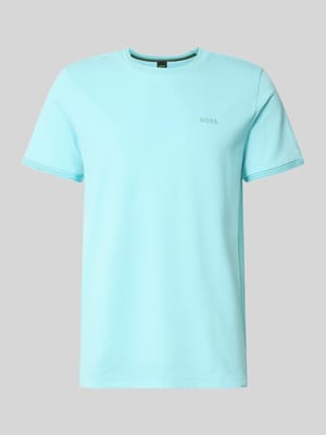 t-shirt o kroju regular fit z mieszanka bawełny model 'TAUL ' Shop The Look MANNEQUINE