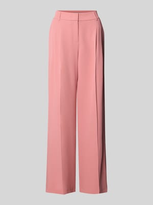 Straight Fit Stoffhose mit Bügelfalten Shop The Look MANNEQUINE
