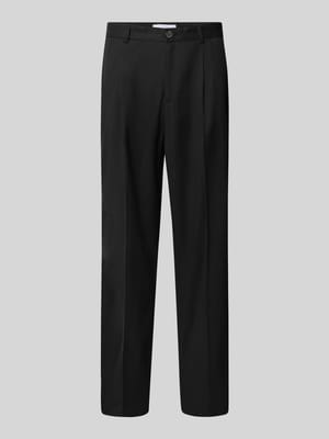 Stoffhose mit Bundfalten Modell 'Randall' Shop The Look MANNEQUINE