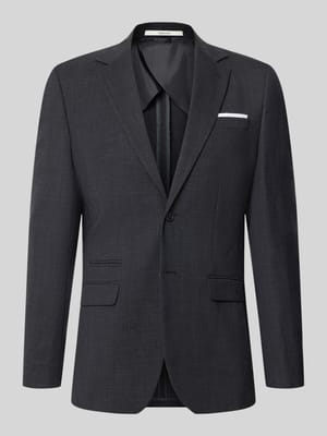 Marynarka garniturowa o kroju slim fit z dodatkiem wełny model ‘OASIS’ Shop The Look MANNEQUINE