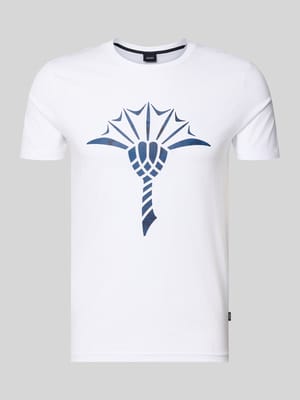 T-shirt met ronde hals model 'Alerio' Shop The Look MANNEQUINE
