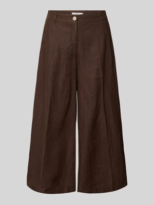 Loose Fit Leinenhose mit elastischem Bund Modell 'MELLI' Shop The Look MANNEQUINE
