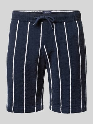 Shorts mit elastischem Bund und Tunnelzug Shop The Look MANNEQUINE