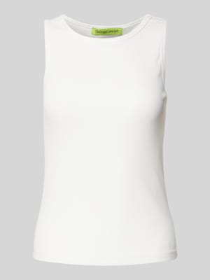 Tanktop in Ripp-Optik Modell 'TONDA' Shop The Look MANNEQUINE