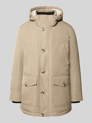 Parka mit Kapuze und Pattentaschen Shop The Look MANNEQUINE